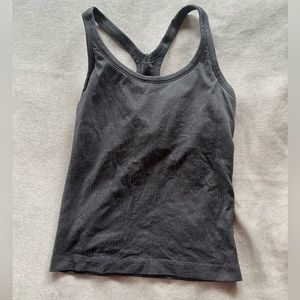 Lululemon black Ebb to street tank